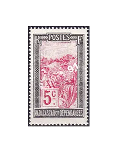 Madagascar, n° 131 neuf, timbres colonies Françaises