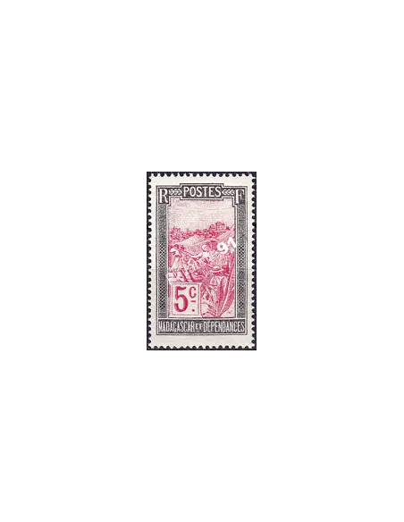 Madagascar, n° 131 neuf, timbres colonies Françaises