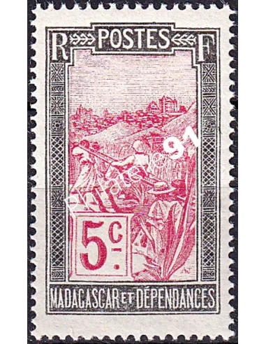 Madagascar, n° 131 neuf, timbres colonies Françaises
