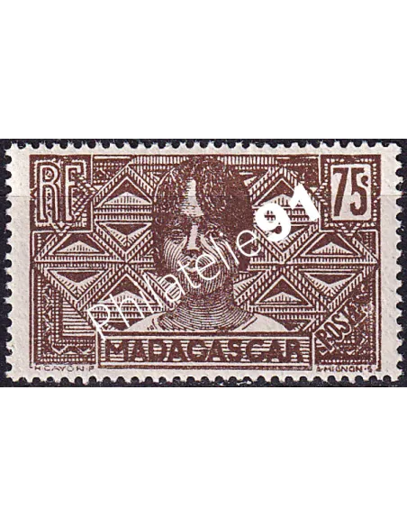 Madagascar, n° 173 charnière, timbres colonies Françaises