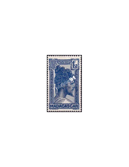 Madagascar, n° 176a charnière, timbres colonies Françaises