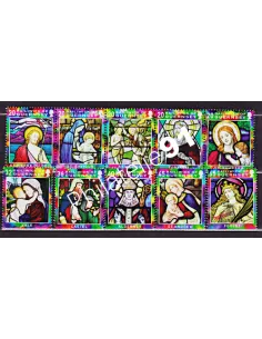 GUERNESEY - n°1069 à 1078 - NOEL