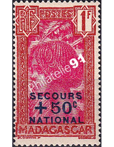 Madagascar, n° 232 neuf, timbres colonies Françaises
