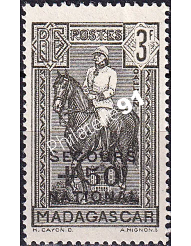 Madagascar, n° 233 neuf, timbres colonies Françaises