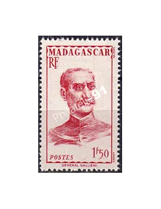 Madagascar, n° 308 charnière, timbres colonies Françaises