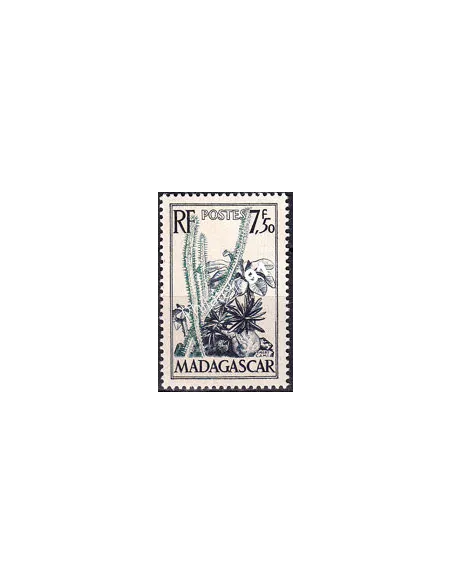 Madagascar, n° 322 neuf, timbres colonies Françaises