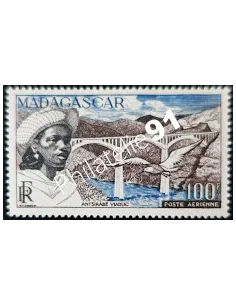 Madagascar, PA n° 76, collection timbres colonies