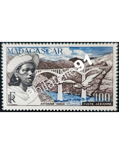 Madagascar, PA n° 76, collection timbres colonies