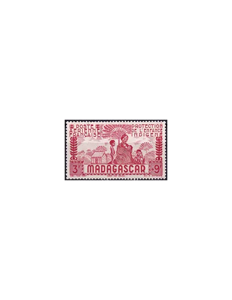 Madagascar, PA n° 43 neuf, collection timbres colonies
