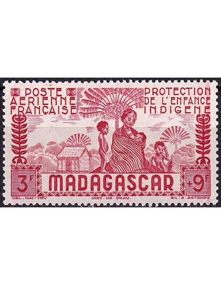 Madagascar, PA n° 43 neuf, collection timbres colonies