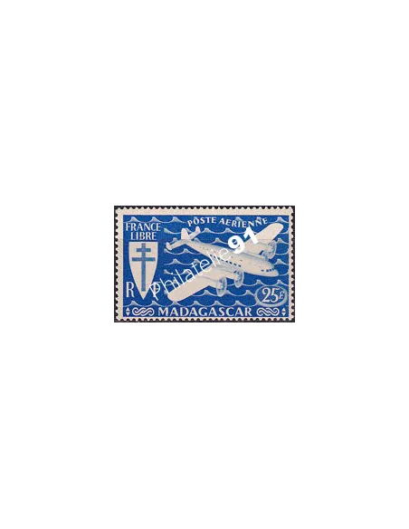 Madagascar, PA n° 59 charnière, collection timbres colonies