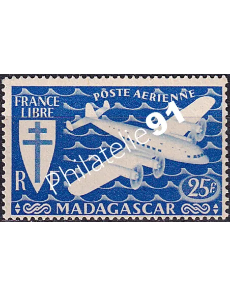 Madagascar, PA n° 59 charnière, collection timbres colonies