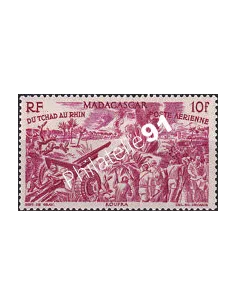 Madagascar, PA n° 67 charnière, collection timbres colonies