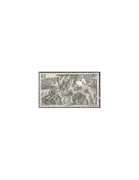 Madagascar, PA n° 68 charnière, collection timbres colonies