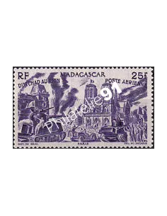 Madagascar, PA n° 70 charnière, collection timbres colonies
