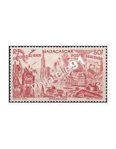 Madagascar, PA n° 71 charnière, collection timbres colonies