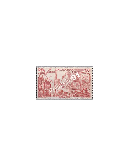 Madagascar, PA n° 71 charnière, collection timbres colonies