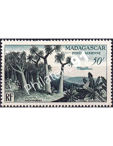 Madagascar, PA n° 75 charnière, collection timbres colonies