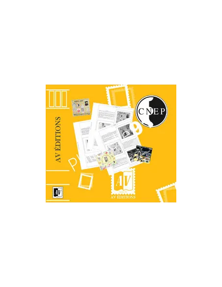 Jeu Luxe Page de garde pour les blocs CNEP