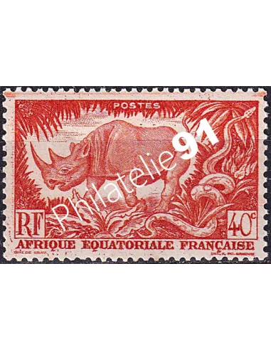A.E.F. n° 210 charnière, collection timbres colonies françaises