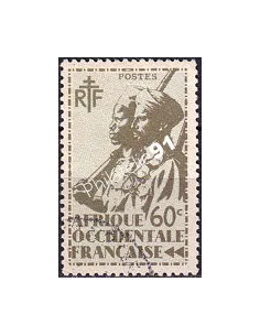 A.O.F. n° 8 oblitéré, collection timbres colonies françaises