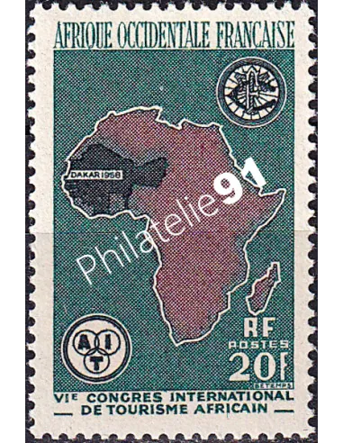 A.O.F. n° 64 neuf, collection timbres colonies françaises