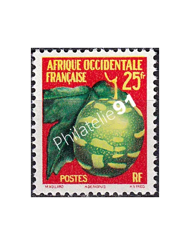 A.O.F. n° 69 charnière, collection timbres colonies françaises