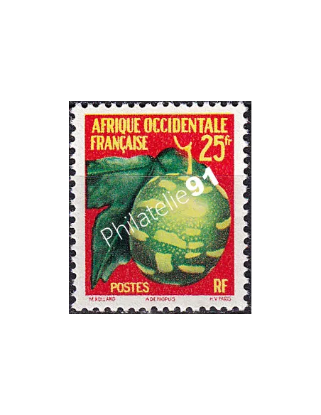A.O.F. n° 69 charnière, collection timbres colonies françaises