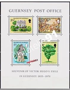 GUERNESEY - BF n°   1 - VICTOR HUGO
