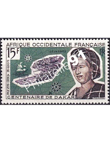 A.O.F., PA n° 22 neuf, collection timbres colonies françaises