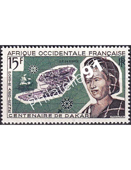 A.O.F., PA n° 22 neuf, collection timbres colonies françaises