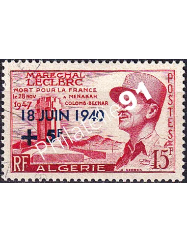 Algérie, n° 345 oblitéré, Timbres colonies francaises