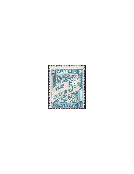 Algérie, Timbre-taxe n° 1A charnière, Timbres colonies francaises