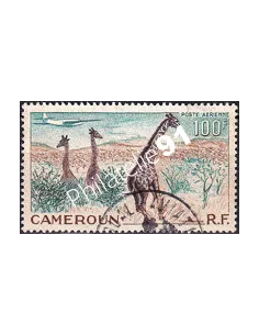 Cameroun, PA n° 47 oblitéré, Timbres colonies francaises