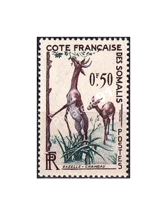 COTE DES SOMALIS, n° 289 neuf, timbre colonies françaises