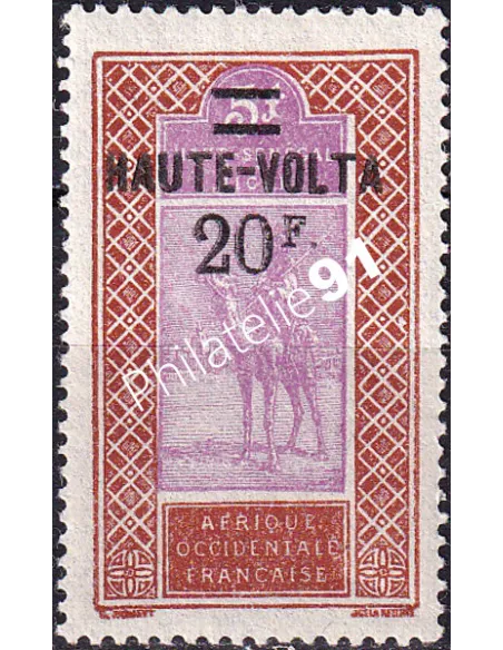 Haute-Volta n° 40 charnière, collection timbres Colonies françaises