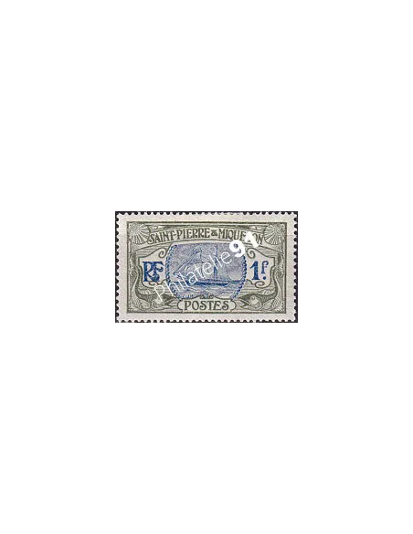 St-Pierre et Miquelon, n° 91 charnière, timbres colonies françaises