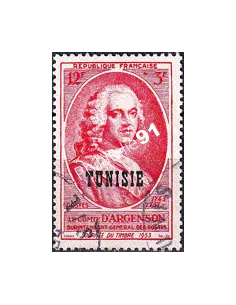 TUNISIE, n° 359 oblitéré, collection timbres colonies françaises