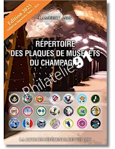 Répertoire des plaques de Muselets du Champagne - Lambert 2025