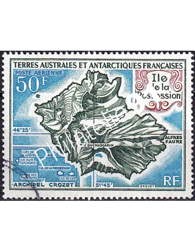 TAAF, PA n° 23 oblitéré, collection timbres Dom-Tom