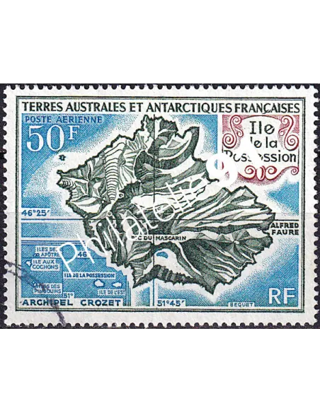 TAAF, PA n° 23 oblitéré, collection timbres Dom-Tom