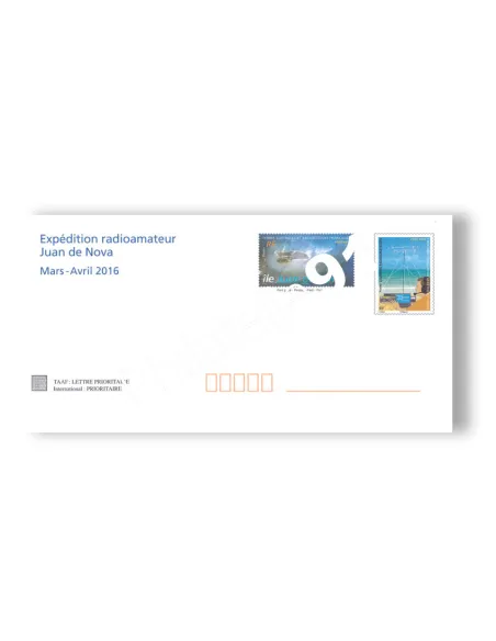TAAF, Prêt-à-poster n° 14-E neuf, timbres Dom-Tom