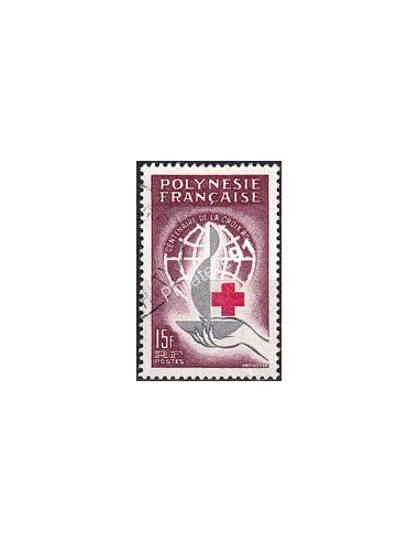 POLYNESIE, n° 24 oblitéré, collection timbres Dom-Tom