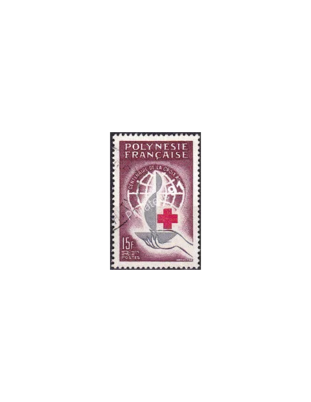 POLYNESIE, n° 24 oblitéré, collection timbres Dom-Tom
