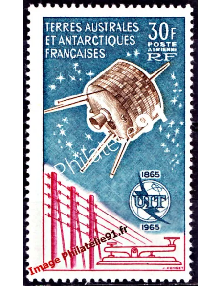 Timbre des TAAF P.A. n°9 - Union Internationale des Télécommunications