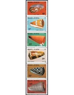 WALLIS ET FUTUNA, n° 306 à 311 neufs, en bande, timbres Dom-Tom