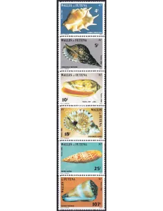 WALLIS ET FUTUNA, n° 337 à 342 neufs, en bande, timbres Dom-Tom