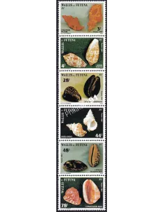 WALLIS ET FUTUNA, n° 360 à 365 neufs, en bande, timbres Dom-Tom