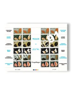 Wallis & Futuna, feuille de timbres n° 360 à 365, timbres Dom-Tom