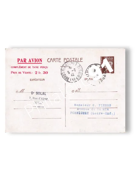 France, Entier n° 512-CP2 oblitéré, collection Entiers de France